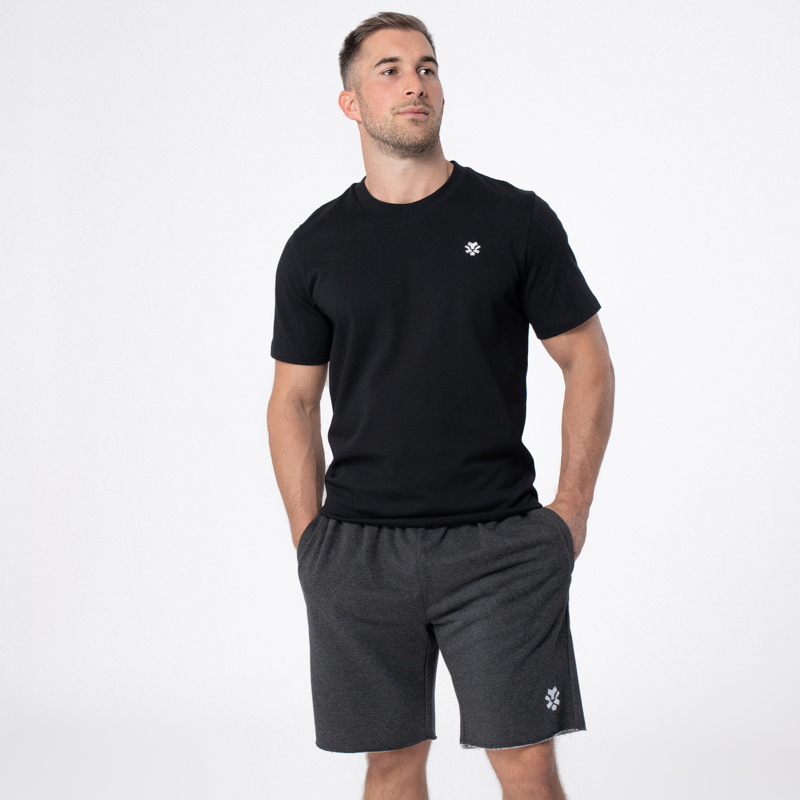 Men's Force Essential Short Sleeve T-Shirt, Black - S